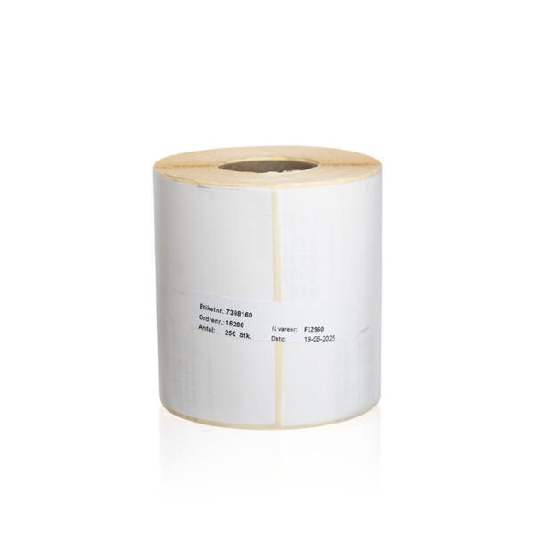 Delfi label 102 x 190mm, dt, permanent, white - image 1