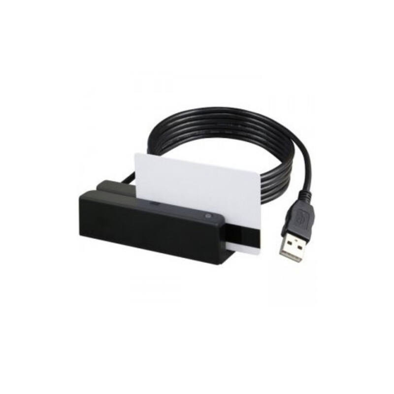 Delfi msr213u, card reader, usb, black