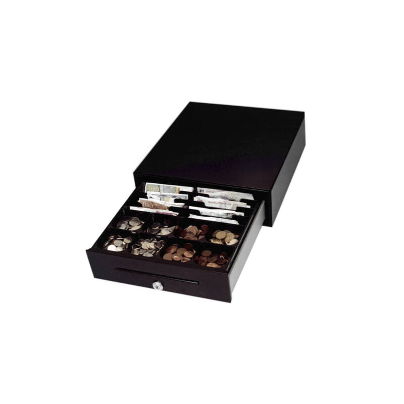 Euro standard, cash drawer, black, 1051-8 insert.