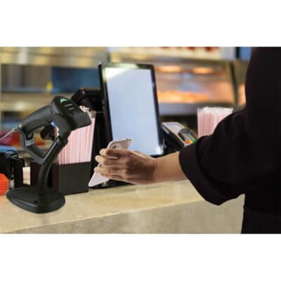 Datalogic QuickScan I QD2220, Kit, Linear Imager, USB-only, Black - Image 2