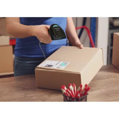 Datalogic QuickScan I QD2220, Kit, Linear Imager, USB-only, Black - Image 4
