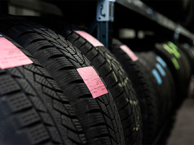Reifenetiketten für Autohändler