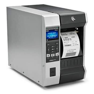 Zebra TT Printer ZT610, 4in., 600 dpi, Euro and UK cord, Serial, USB, Gigabit Ethernet, - Image 1