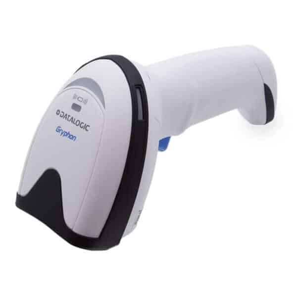 Datalogic Gryphon GM4200, Kit, USB, 433 MHz, White (Kit includes scanner, WLC4190-WH-433 base and – Bild 4