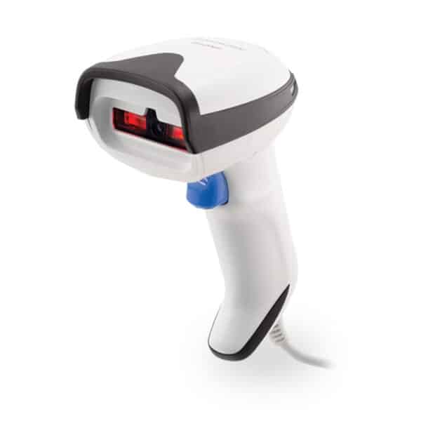 Datalogic Gryphon GM4200, Kit, USB, 433 MHz, White (Kit includes scanner, WLC4190-WH-433 base and – Bild 3