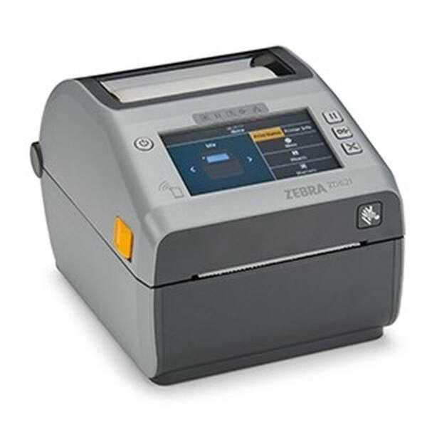 Zebra zd621, 8 dots/mm (203 dpi), cutter, linerless, lts, rtc, usb, usb host, bt, ethernet, grey - image 1
