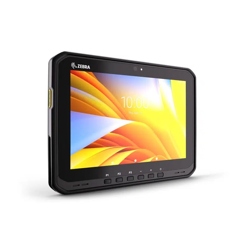 Zebra et60, tablet, 10,1”, usb-c, bt, wi-fi, android, 2,7ghz, nfc, 8/128 gb, std. Battery,