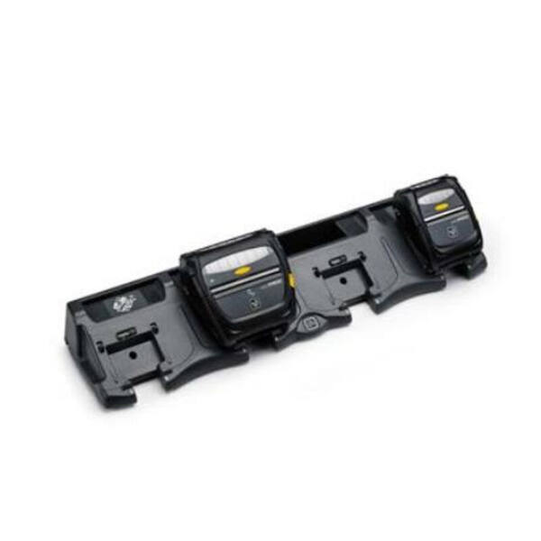 Zebra 4-slots charging station, incl. : power supply, power cord (eu), fits for: zq500 series – bild 1