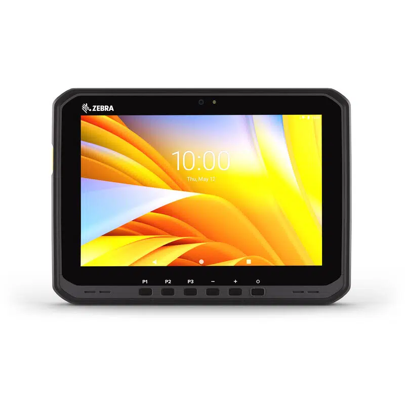 Zebra et60, tablet, 10,1”, usb-c, bt, wi-fi, android, 2,7ghz, nfc, 8/128 gb, std. Battery,