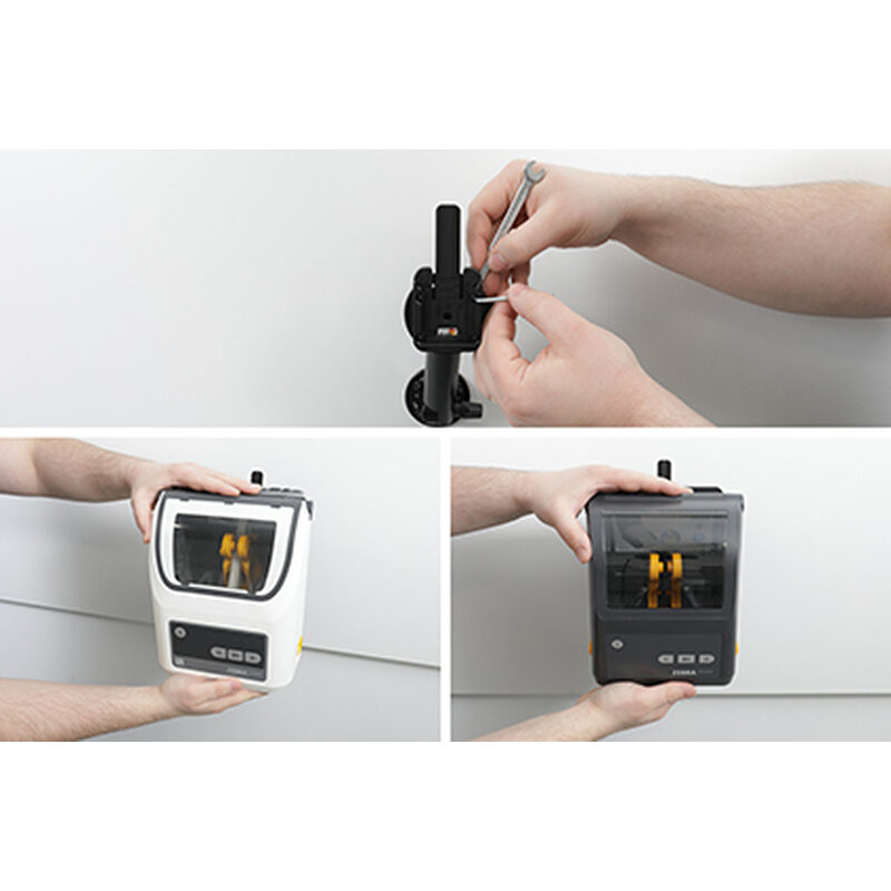 Brodit wall mount with multimoveclip, fits for: zd621, zd620, zd421, zd420