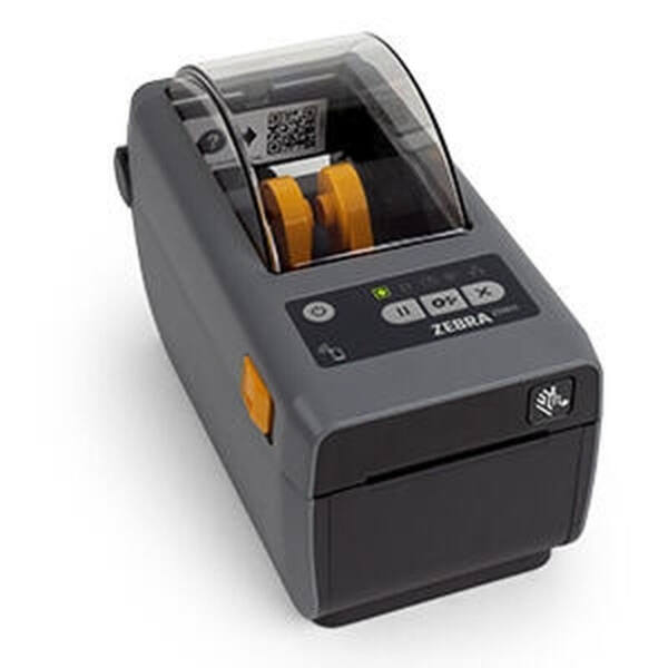 Zebra zd611 linerless printer - direct thermal, 203 dpi, usb, ethernet, wi-fi, bluetooth, cutter - image 1
