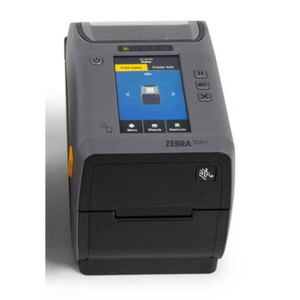Zebra zd611, 12 dots/mm (300 dpi), cutter, disp. (colour), eplii, zplii, usb, bt (ble), ethernet - billede 1