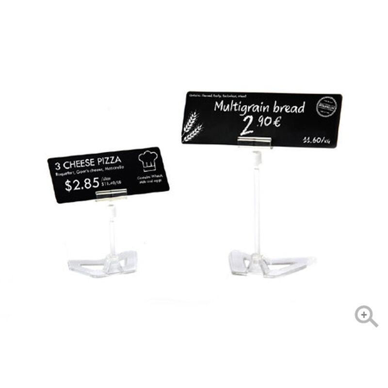 Evolis PVC-Rohlinge, lange Karten – matt schwarz