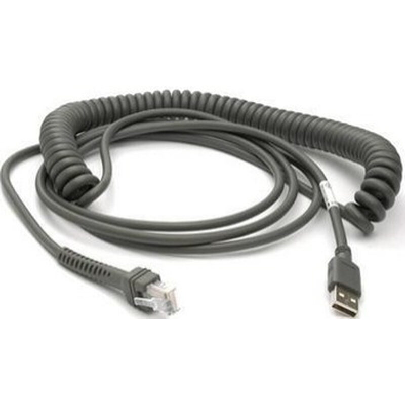 Datalogic CAB-467 USB typ A spiralkabel 3,6 m