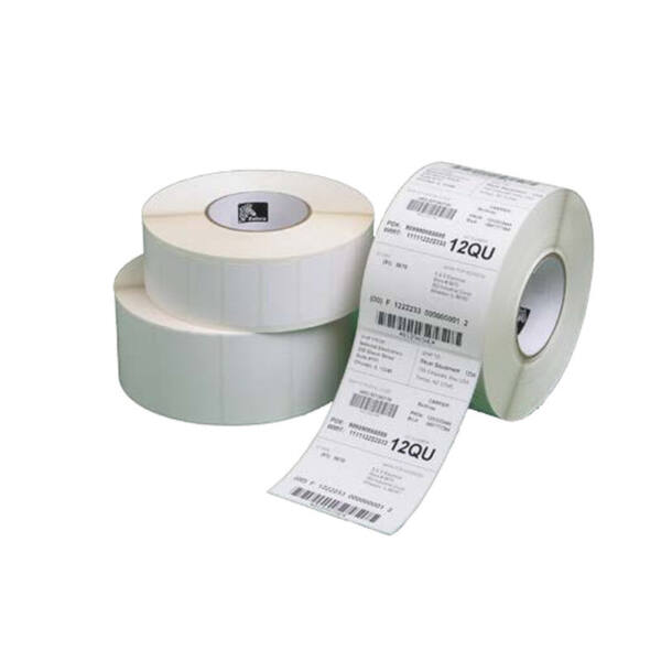 Zebra z-perform 1000d direct thermal labels, 76 x 51mm, uncoated, permanent, 19mm core, rolls/box: 1 - image 1