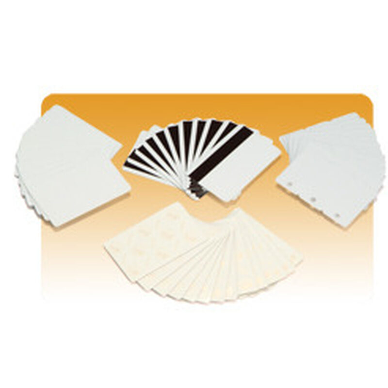 Zebra Farb-PVC-Karte -- Rot