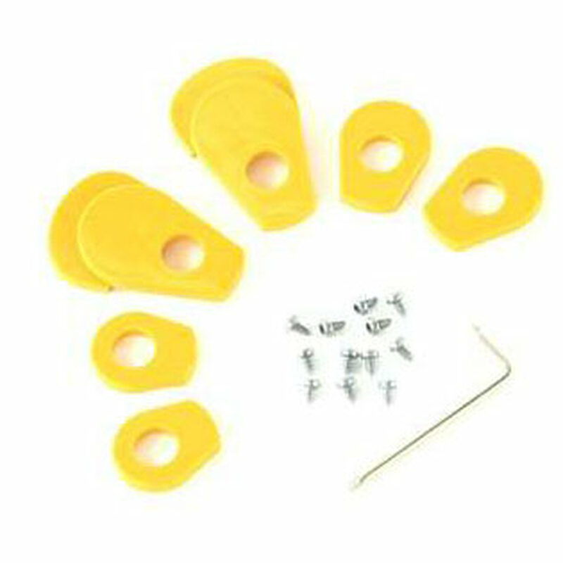 Zebra Kit, Medienkernadapter für Medienkerne mit einem Durchmesser von 1,5 Zoll, 2 und 3 Zoll, (Satz mit je 2 Stück)