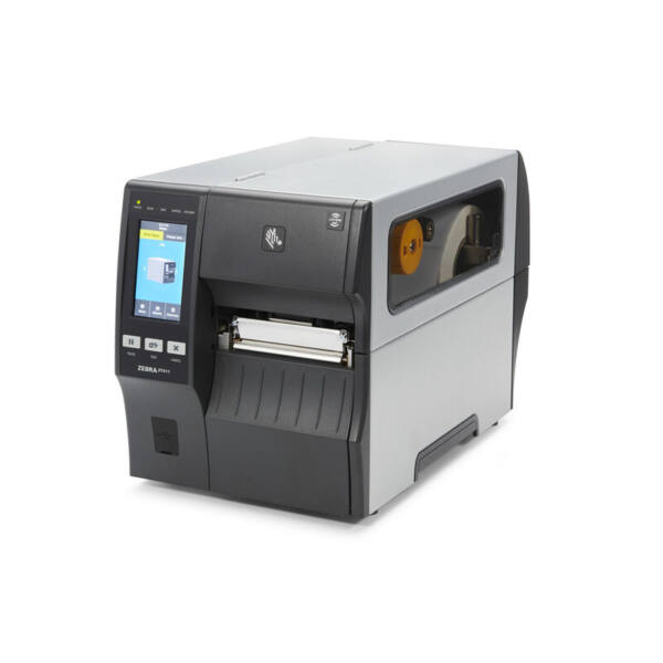 Zebra zt411 label printer, tt, peeler, rewinder, - image 1
