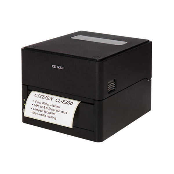 Citizen cl-e300 label printer black with pos cutter - image 1