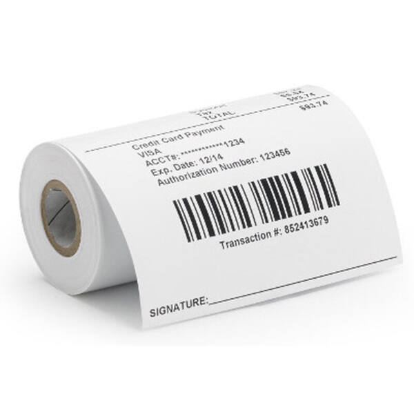 Zebra receipt roll, 50mm x 19 meter, dt, 1000d - image 1
