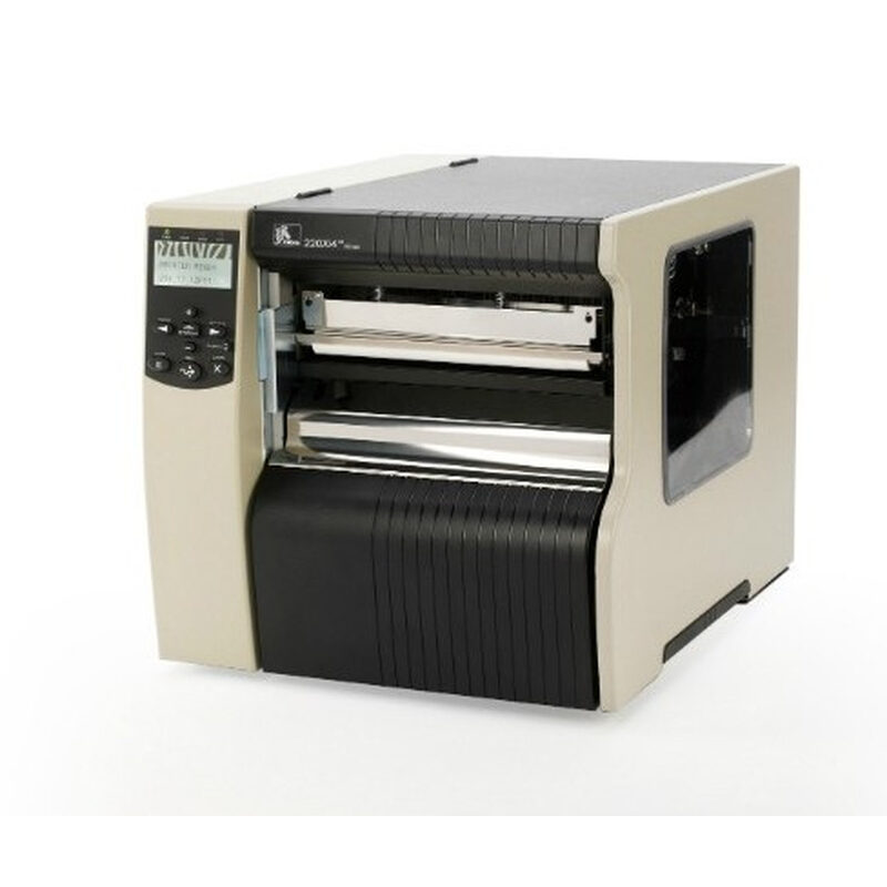 Zebra TT Drucker 220Xi4, 203dpi, Euro- UK Kabel, Swiss 721 Schrift