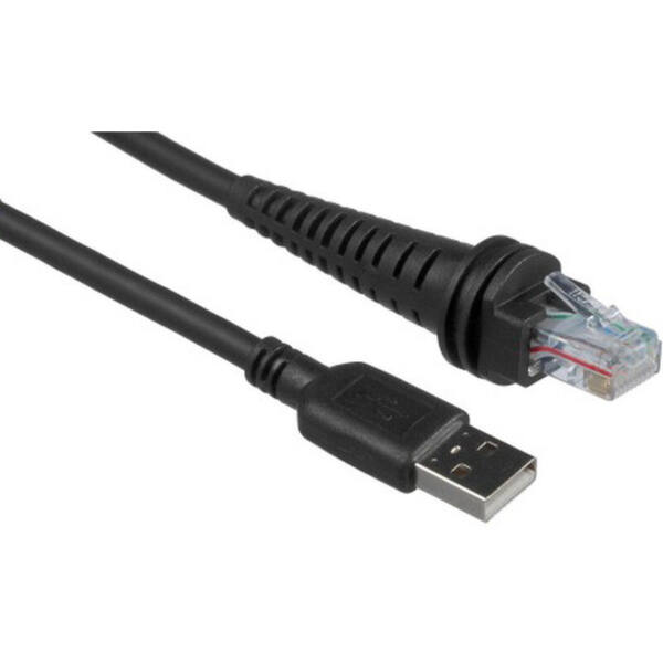 Honeywell granit 191xi scanning, kabel: usb, schwarz, typ a, 3m (9,8), gerade, 5v host power, – bild 1