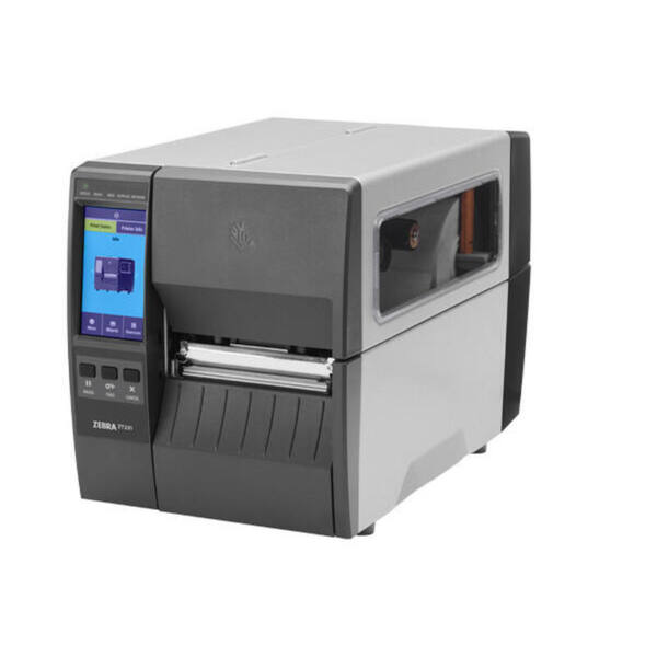 Zebra tt printer zt231r_ 4_, 300 dpi, thermal transfer, tear, eu/uk cords, usb, serial, ethernet, - image 1