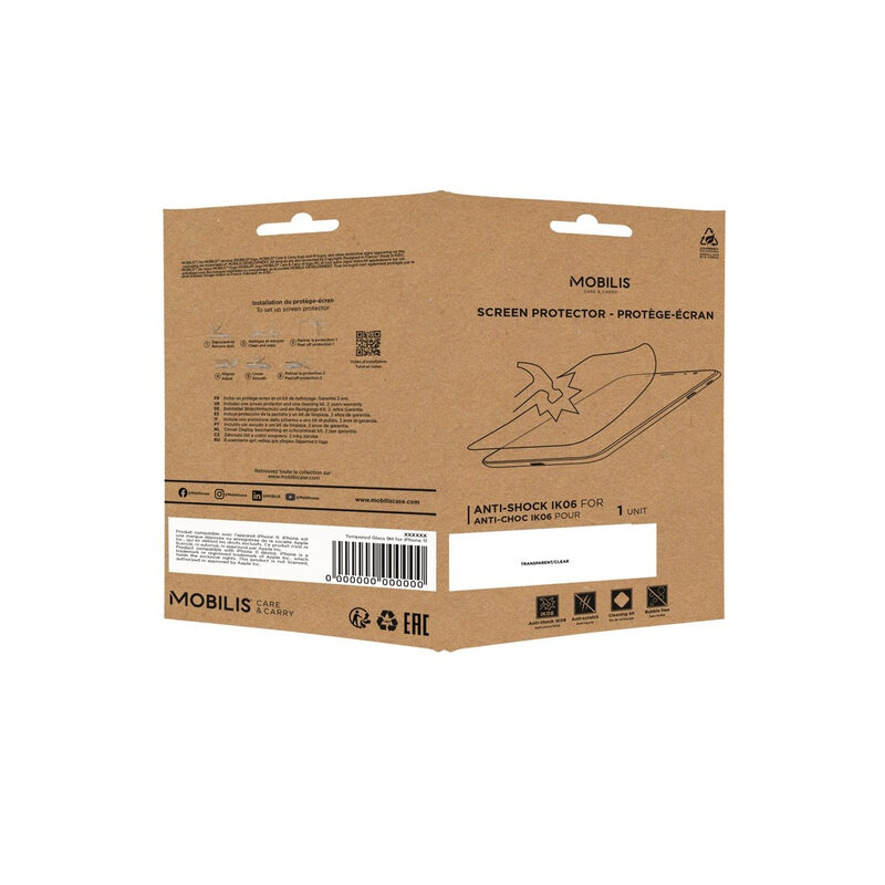 Mobilis 5h glas displayschutzfolie 10,5" lcd tablet