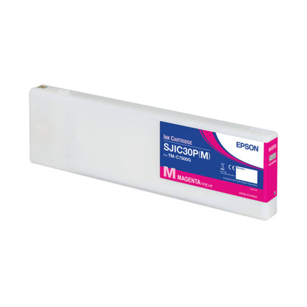 Epson sjic30p(m): tintenpatrone für colorworks c7500g (magenta) – bild 1