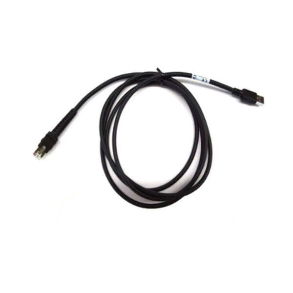 Zebra kabel - abgeschirmter usb: serie a anschluss, 7ft. (2m), gerade, bc 1. 2 (hochstrom), -30c – bild 1
