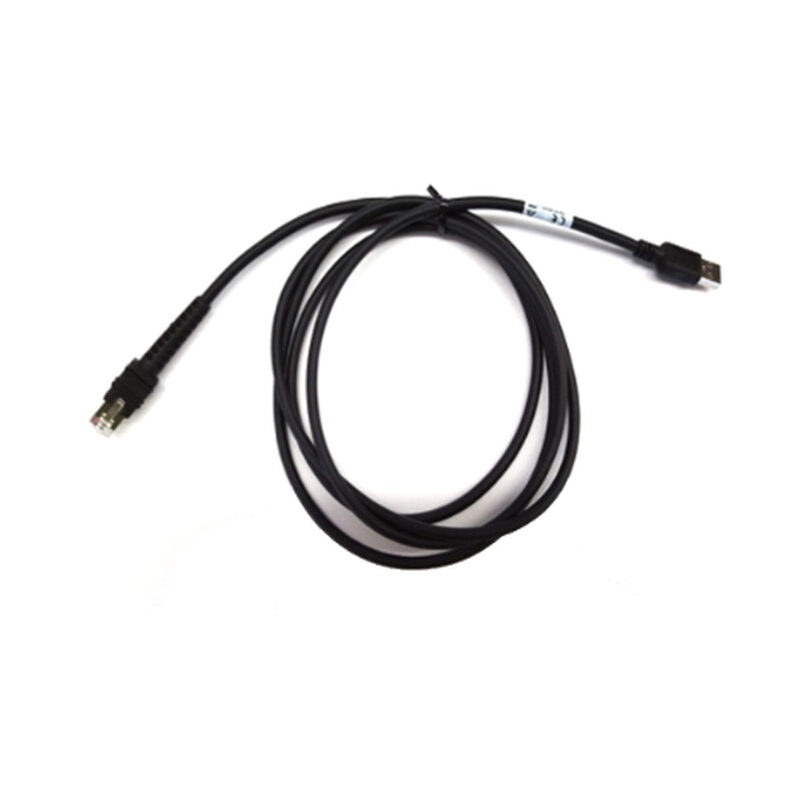 Zebra Kabel - Abgeschirmter USB: Serie A Anschluss, 7ft. (2m), gerade, BC 1.2 (Hochstrom), -30C