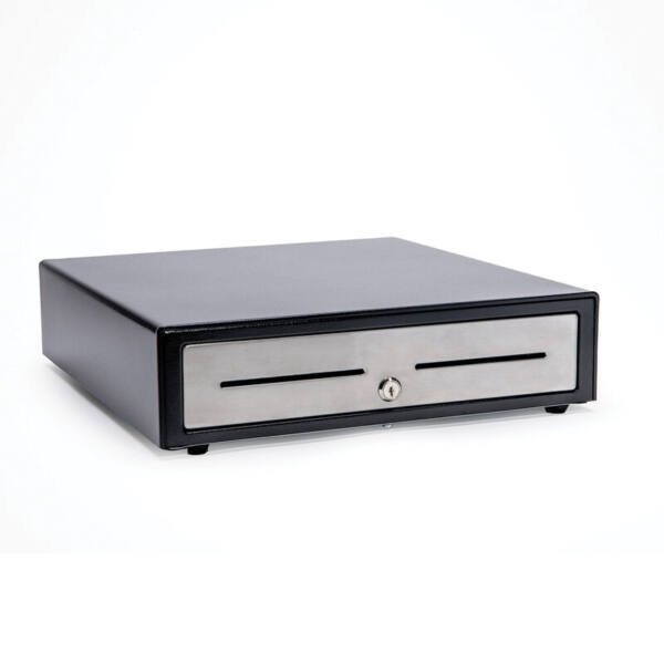 Star cd4-1416bkss48 14in black cash drawer with ss front 4 bill 8 coin - image 4