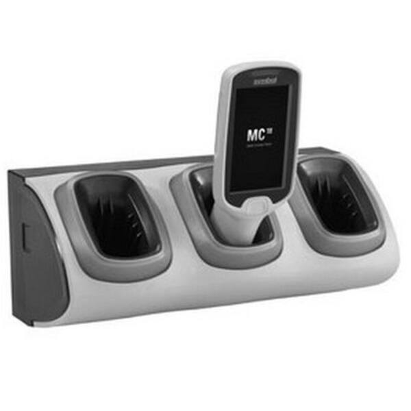 Zebra non-locking 3-slot charging cradle for the mc18 series - image 1