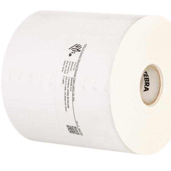 Zebra z-perform 1000d 80 bonrolle, 51 mm x 100 m papierbon, rollen/karton: 12 – bild 1