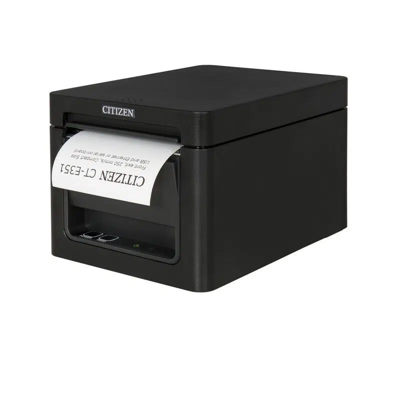 Citizen ct-e351, kvittoskrivare, usb/serial, svart,