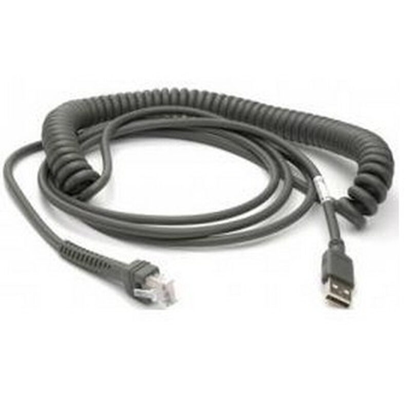 Datalogic CAB USB, typ a, spiralkabel