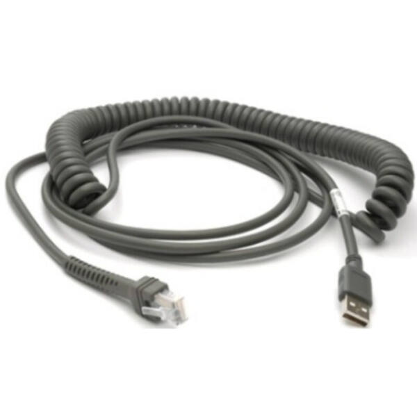 Motorola ls2208 4,5 m coiled usb type a - image 1