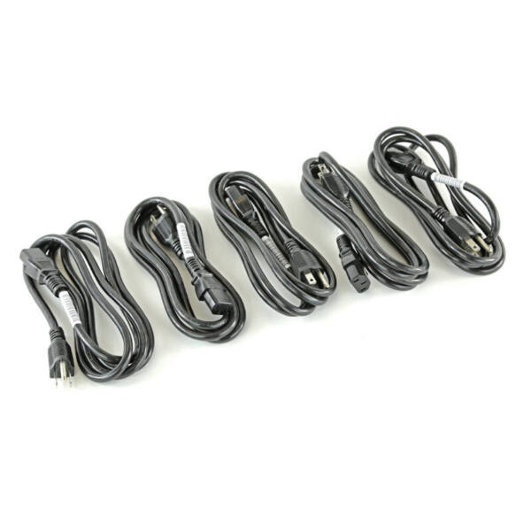 Zebra kit, netzkabel, u. S. 120v iec320c13 (satz mit 5 stück) Zebra kit, netzkabel, u. S. 120v iec320c13 (satz mit 5 stück) – bild 1