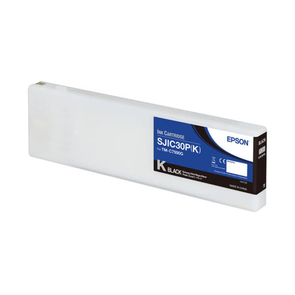 Epson sjic30p(k): ink cartridge for colorworks c7500g (black) - image 1