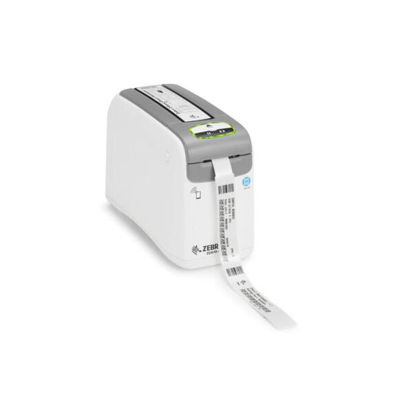 Zebra zd510 wristband printer, healtcare, 300dpi - image 1