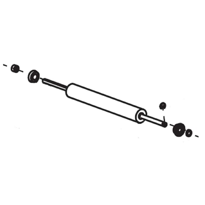 Zebra Andruckrollen-Kit, 203/300dpi, für Zebra 110Xi4 und 105SLPlus