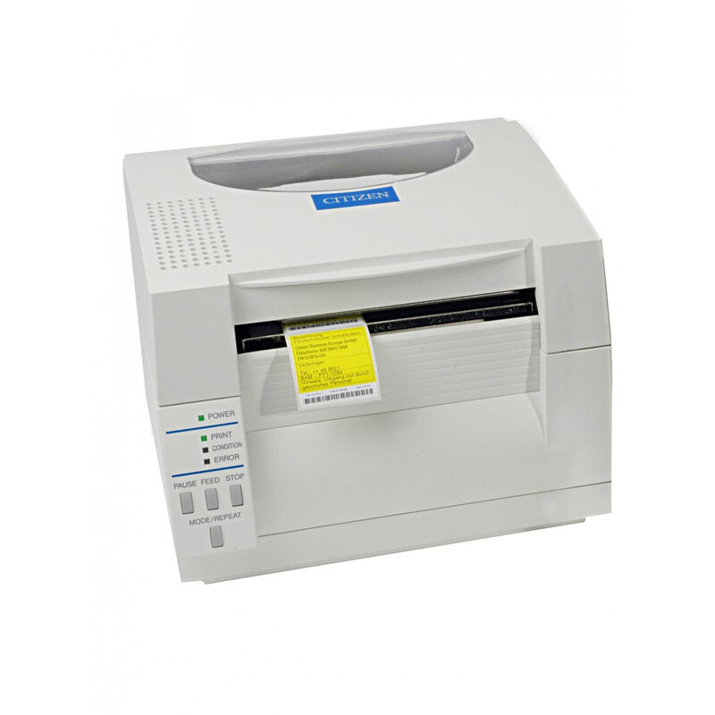 Citizen CL-S521II Drucker_ Thermodirekt, Weiß, UK+EN Stecker