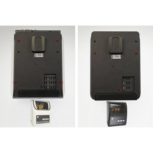 Brodit wandhalterung mit multimoveclip, passend für: zd621, zd620, zd421, zd420 – bild 2