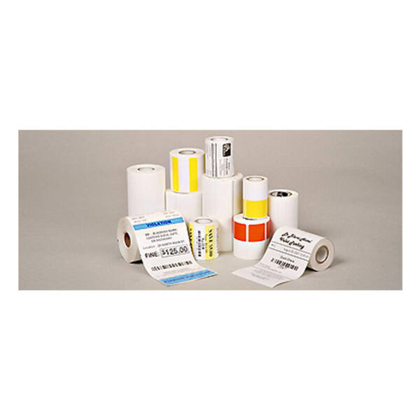 Kvittorullar, zebra, 8000d 10-årig kvitto, termopapper, 101,6 mm, 57 mm, 19 mm, vit - bild 2