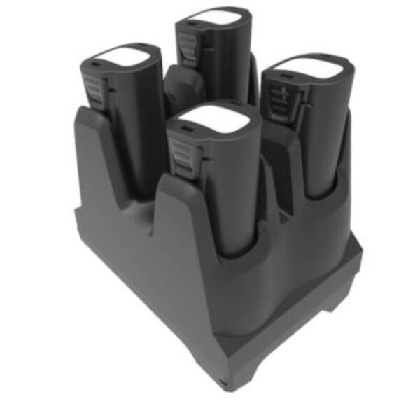 Zebra batteriopladningsstation, 4 slots - billede 1