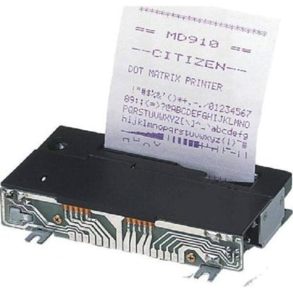 Citizen dot matrix printer mechanisms md910ss, 5v, 24 columns, without knob - image 1