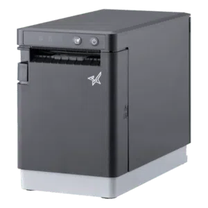 Star mC-Label2 X4, CloudPRNT, 12 dots/mm (300 dpi), cutter, linerless, USB-C, BT, Ethernet, Wi-Fi, black