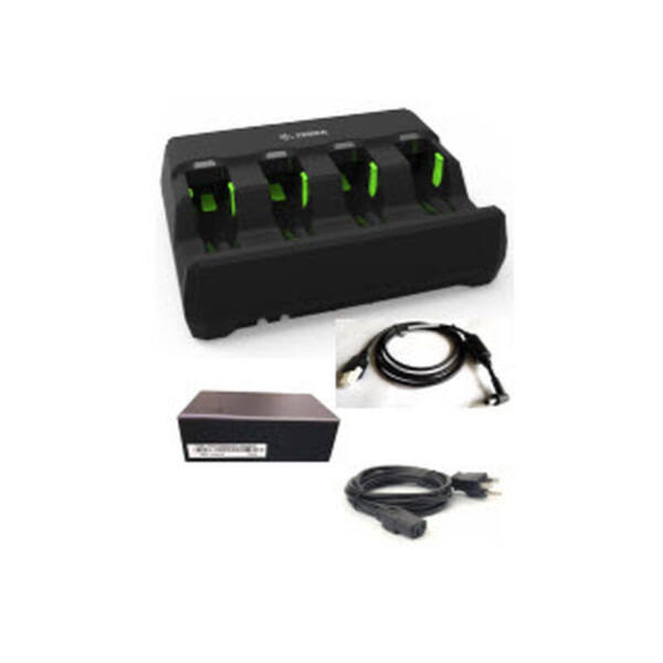 Zebra batteriopladestation, 4 pladser - billede 1