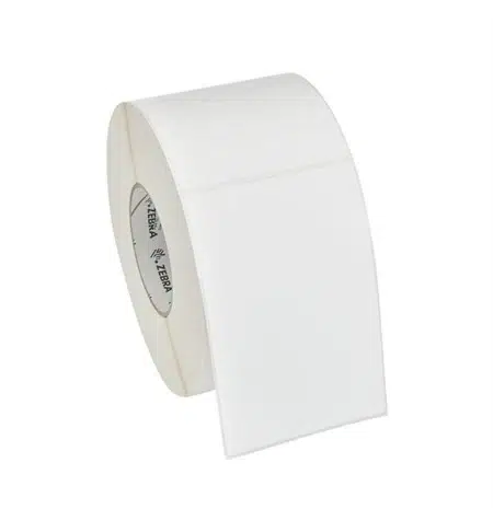 Labels, Zebra, Normalt papir, Z-Essentials 500T, B: 101,6 mm, H: 152,4 mm, D: 127 mm, C: 25,4 mm