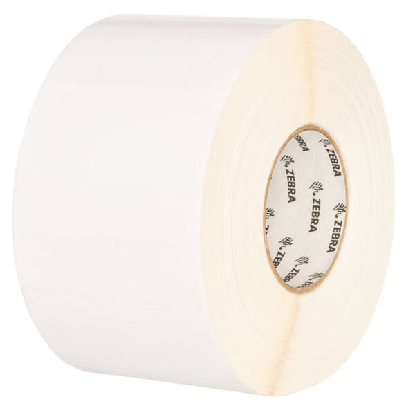 Etiketter, zebra, syntetiska, polypro 4000d, b: 50,8 mm, h: 25,4 mm, d: 53,09 mm, c: 19 mm - bild 1